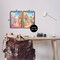 Stupell Industries Quaint Mediterranean Village 2 pc Framed Giclee Wall Art Set Design by Andrea Haase